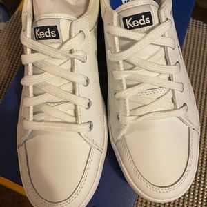 Womens Keds Center Leather sneakers